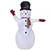 GABOSS 8Ft Christmas Inflatable Snowman LED Light Up Christmas Xmas for Blow Up Yard Decoration,ndoor Outdoor Garden Christmas Decoration