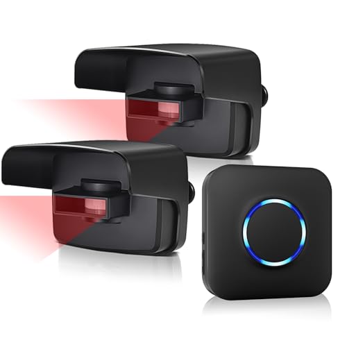 Driveway Alarm, BITIWEND Driveway Alarms Wireless Outside Weatherproof