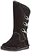 BEARPAW Womens Jenna Suede Fur Lined Winter Boots Black 8 Medium (B,M)