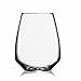 Luigi Bormioli Prestige Riesling Stemless Copas de vino, Set of 6