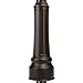 Architectural Mailboxes 7513RZ Nantucket Mailbox Post, Rubbed Bronze