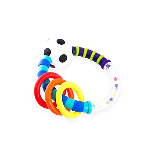 Sassy's Newborn Gift Set 0+ months Includes 5 Essential Toys To A Newborn's Development: Hello Baby! Phone, Beginning Bites, Ring Rattle and Spin Shine Rattle