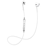Bluetooth Headphones,Hiwill Wireless Earbuds V4.1 Stereo Earphones Sweatproof Bluetooth Headset Sports Noise Cancelling with Mic for iPhone X 8 7 Plus Samsung Galaxy and Android Phones (White)