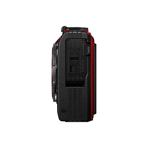 Olympus Tough TG-6 Actionkamera, 12 Megapixel Sensor, digitale Bildstabilisierung, 4x-Weitwinkel-Zoom, 4k-Video, 120fps, Wi-Fi, rot – Bild 6