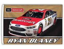 Ryan Blaney #21 2017 NUMBER Version 3x5 Flag Outdoor House Banner Nascar Racing