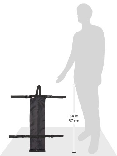 EZ-ACCESS EZ-ACCESSORIES Wheelchair Single Oxygen Carrier for D & E Cylinders