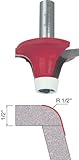 Freud 85-001 2-Inch Round Over Bowl Router Bit with 1/2-Inch Shank
