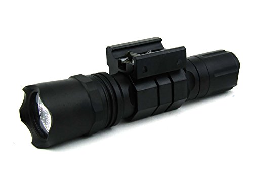 TacFire Tactical Heavy Duty Strobe 220 Lumen Rifle/Shotgun Cree LED Flashlight