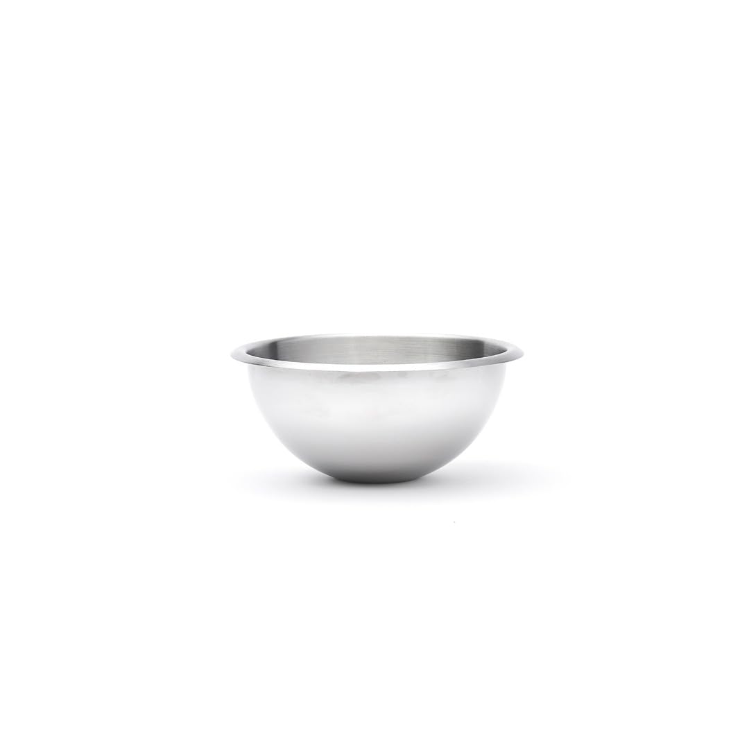 DE BUYER 3372.16N Bowl 1/2 Ball Stainless Steel Diameter 16 cm Grey