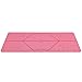 Liforme Original Yoga Mat – Free Yoga Bag Included - Patented Alignment System, Warrior-like Grip, Non-slip, Eco-friendly, sweat-resistant, 4.2mm thick mat for comfort - Pink