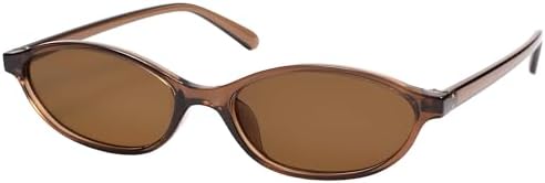 Amazon.com: YMRFW Retro Oval Cat Eye Sunglasses for Women  display picture 1
