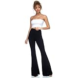 Cemi Ceri Women's Junior Plus J2 Love High Waist Bell Bottom Flare Pants,  2X, White price in UAE | Amazon UAE | kanbkam