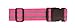 LW Reflective Belt Sash Band Elastic Safety Running Jogging Walking Biking Cycling High Visibility (Pink)