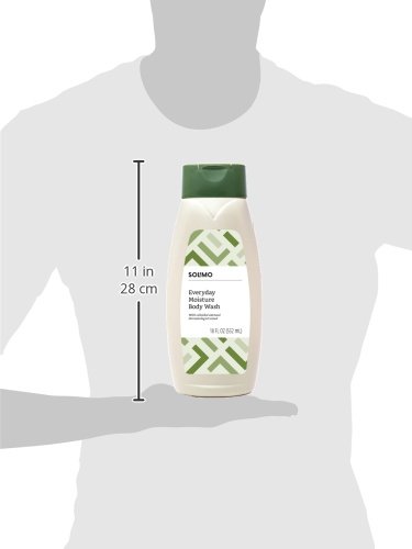 image for Amazon Brand - Solimo Everyday Moisture Body Wash with Colloidal Oatme