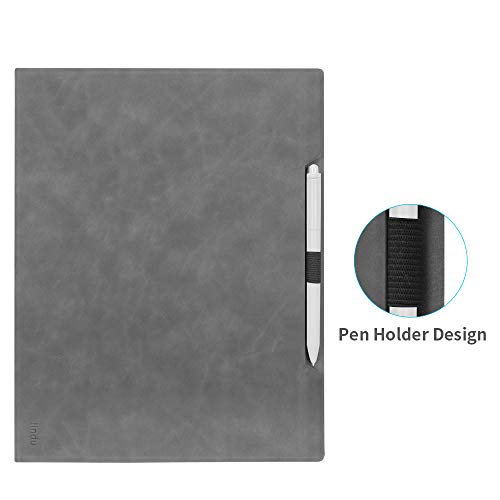 Jingdu Skin-Friendly Folding Case for Onyx Boox Max3 13.3" E-Reader 2019 Release,Premium PU Leather Smart Cover with Pencil Holder and Multiple Viewing Angles(Not Fits for Boox Max2 Pro E-Reader).