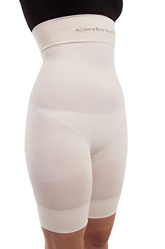 GABRIALLA Seamless Breathable Milk Fiber Body Shaping High Waist Support Shorts Support Girdle BSM-715 - Thumbnail 7