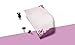 100 Stationery Writing Paper, with Cute Floral Designs Perfect for Notes or Letter Writing - Violets