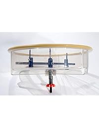 Agujero Pro x 230 + Profesional individual Blade agujero sierra Kit: Infinitamente ajustable para cortar todo tamaño agujeros entre 1   7 8" a 9   1 4"   para electricistas y plástico para instalar empotrada luces: recortes de madera contrachapa