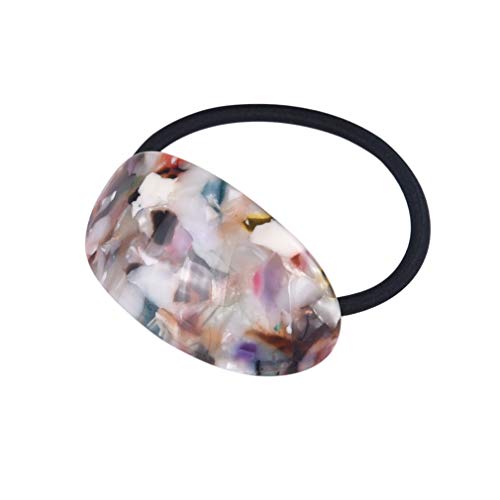 4PCS Leopard print Ponytail Cuffs Elastic Hair Band Hair Tie Stretch Headwear Hair Holder Set for Women Girls - Thumbnail 4