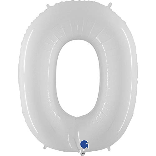 Grabo 930WWH-P Number 0 Shiny White Superloon Single Pack, Length-40 Inch, Colour, One Size