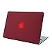 HDE Plastic Hard Shell Case for MacBook Air 13 Inch (Models: A1369/A1466), Burgundy