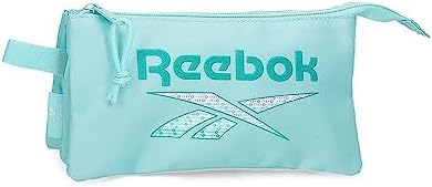 ANN Astuccio Triplo Blu 22x12x5 cm Poliestere, blu, Taglia unica, Astuccio triplo