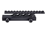 Monstrum Lockdown Series Lightweight Riser Mount | High Profile | 5.5 inch L / 13 Slot