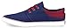 Hipster Mens Comfort Shoe, Navy / Claret, 10 D(M) US