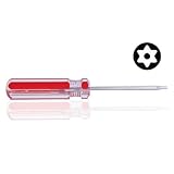 HDE Torx T8 Tamper Proof Security Screwdriver for Xbox 360 Controllers and PS3 Slim
