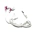 TFD Supplies Wholesale Bulk Earbuds Headphones 200 Pack for iPhone, Android, MP3 Player - Mixed Colors