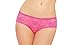 Seven Til Midnight Women's Lace Ruffle Back Open Crotch Boyshort, Pink, Medium