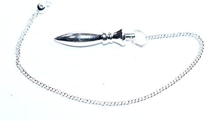 Bullet Metal Beautiful Dowser Pendulum Metaphysical Energy Reiki Feng Shui Health Wealth Metal