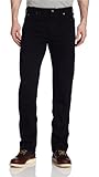 Dickies Men's Regular Straight Fit 6 Pocket Jean, Rinsed Overdyed Black, 32x34