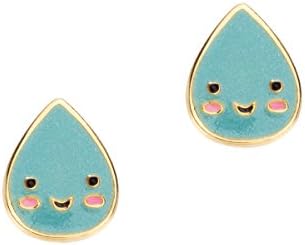 Girl Nation Cuties Collection Enamel Cloudy Skies Post Earring Group