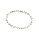 1928 Bridal Simulated Pearl Stretch Bracelet