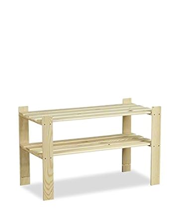 Holzregal 2 Böden 50x80x40 Kellerregal Lagerregal Bücherregal B-07 HIT !