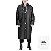 Silkclo 2 Pack Reusable Rain Ponchos for Adult,Emergency Rain Coat with Hood & Sleeves,for Camping Hiking,Traveling,Fishing (Black)