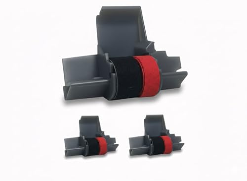 Canon IR-40T Black and Red Ink Roller Ribbon Cartridge