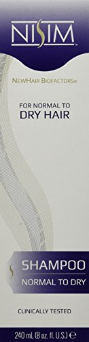 Nisim NewHair Biofactors Normal to Dry Hair Loss Shampoo 8 oz