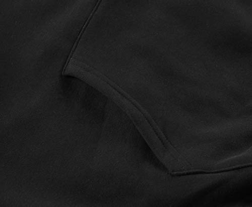 Lang Hoodies Dames Mode Zwart Wit Vlies Capuchon Sweatshirts met een Kap Pullover Oversized Grote Maat - Image 7