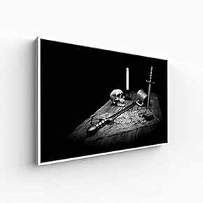 Canvas Wall Art for Living Room, Bedroom Black and White Article Framed Canvas Prints for Home Decoration Ready to Hang - 16x24 inches