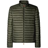 Save The Duck Men's Alexander Puffer Jacket | Animal-Free, Plumtech® Insulation, Zip Hand Pockets