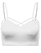 FPT Womens Sleeveless Bustier Crop Top
