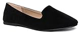 Classic Slip On Loafer - Women's Comfortable Low Flats - Diana Casual Walking Shoe