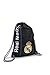 REAL MADRID Official Licensed 2017 TEAM AWAY BLACK CINCH BAG SACK by ICON SPORTS …