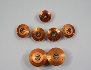 Ducati CNC Aluminum Billet Frame Hole Plug Cap Plugs for 848 1098 1198 Streetfighter 848/1098