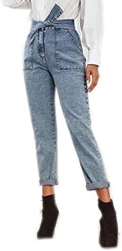 CDDKJDS Women S Denim Pocket Jeans 