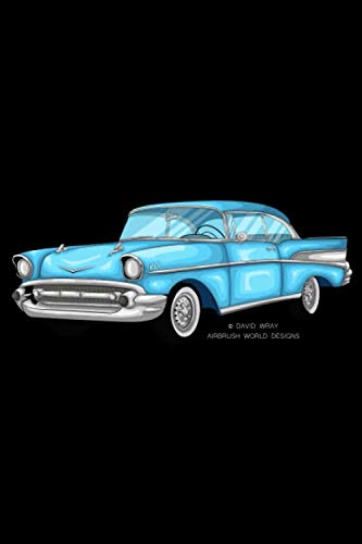Classic Car Journal: Classic Car Notebook 100 6 x 9 Blank College Ruled Pages — image 1