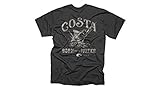 Costa Del Mar Baja Short Sleeve T-Shirt, Black, XX-Large
