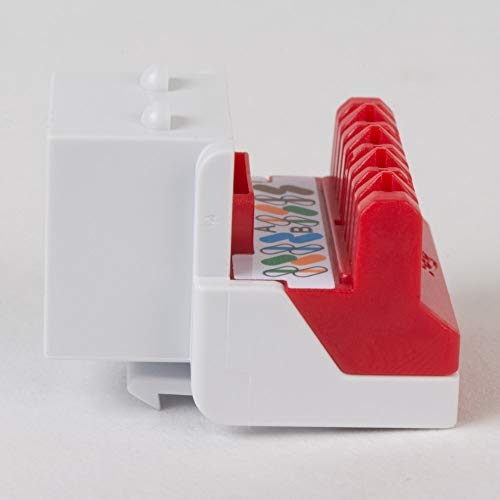 ICC CAT6 RJ45 Keystone Jack for EZ Style - Thumbnail 4